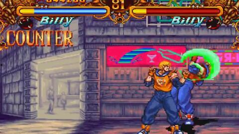 双截龙格斗通关视频,热血激战,重温经典回忆